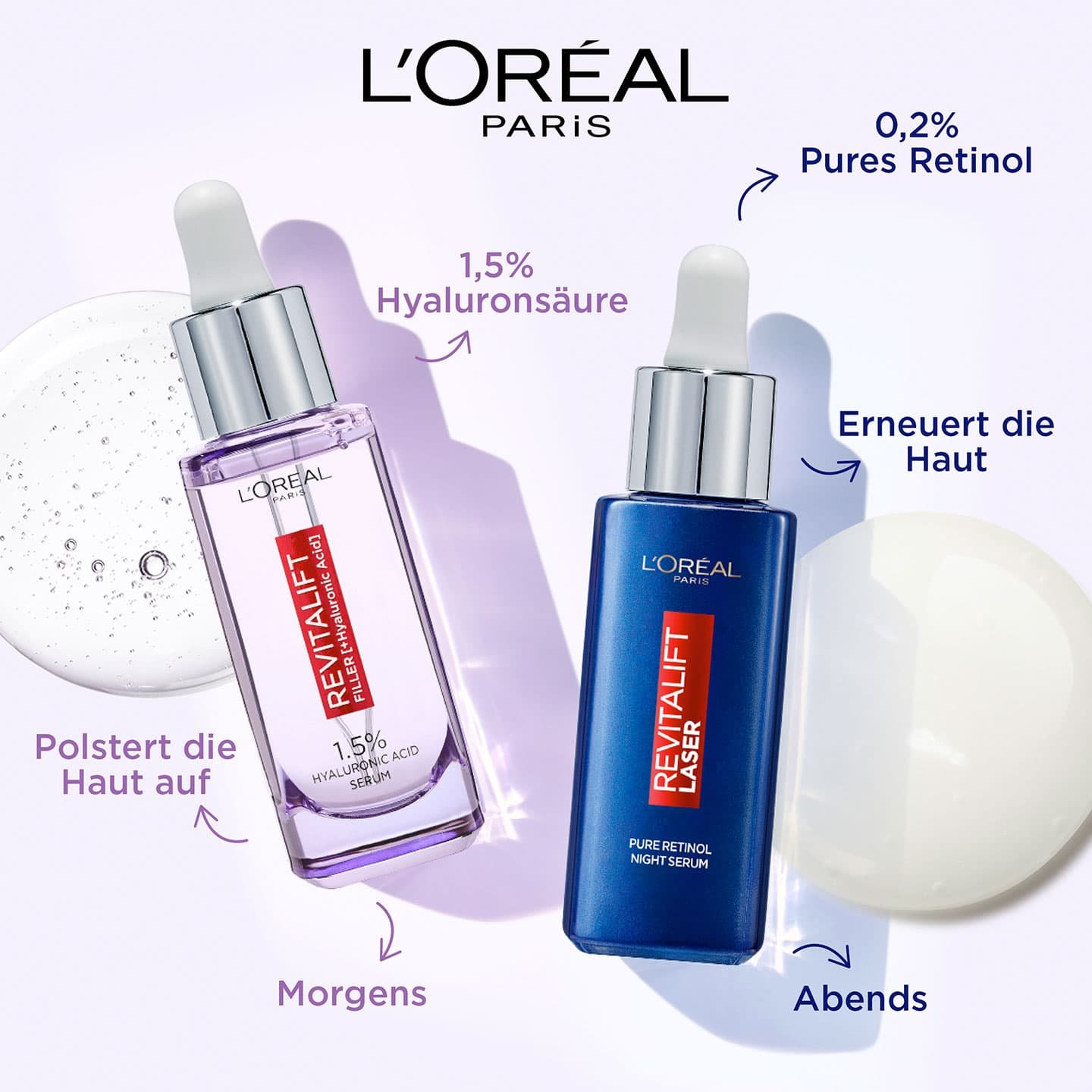 Revitalift Laser X3 Anti Falten Nacht Serum Mit Purem Retinol Detail B7 1440x1440